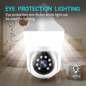Fabricante original Home Wireless Wifi E27 Bombilla Vigilancia DE SEGURIDAD Cámara de vídeo inteligente <span class=keywords><strong>Carecam</strong></span> Pro - Product Image 3