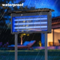 Lampe anti-moustiques à énergie solaire, étanche pour l'extérieur, nouveau jardin de cour, villa de verger, nouveau répulsif anti-moustiques