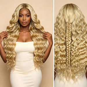 Paquetes de Cabello Humano Virgen Rizado Francés Rubio 613, Extensiones de Cabello Rizado Brasileño 100% Sin Procesar al por Mayor - Product Image 2