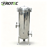 Boîtier de filtre de sécurité industriel en acier inoxydable, filtre à cartouche pour la filtration de l'eau de puits et de l'eau du robinet