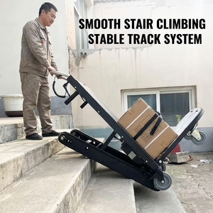 Chariot à main motorisé pour monter les escaliers, idéal pour le transport de réfrigérateurs et de charges lourdes - Product Image 1