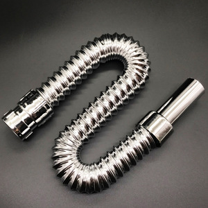 Tubería de desagüe retráctil Royal Stan, galvanizada, curva en S, antiolores, corrugada, para lavabo de baño - Product Image 2