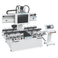 Machine à mortaiser et à rainurer CNC à quatre axes automatique de haute précision CHINA JUNRAN JR-1515-4A avec commande PLC et moteur pour le travail du bois