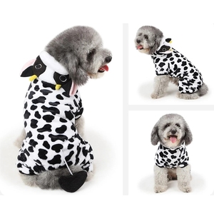 Divertidos Disfraces de Invierno para Mascotas, Ropa de Forro Polar para Perros, Disfraces de Dinosaurio para Cachorros y Gatitos Pequeños - Product Image 4