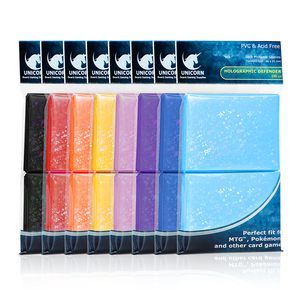 2024 NOUVEAU!!! Galaxy Effects Hologramme Card Sleeves TAILLE STANDARD NON-RUB MATTE DOS HEAT HOLOGRAPHIC SLEEVES Printing Mailing - Product Image 6