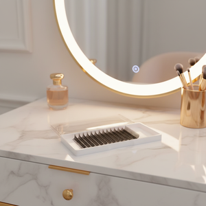 Extensions de cils en cachemire mat noir, souple, volume intense, 0.03 0.05 0.07mm C CC D, vegan - Product Image 1