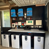 Sistema de energía solar con batería de litio LiFePO4 de 51,2 V, 16 kWh y 30 kWh con certificación CE para respaldo doméstico