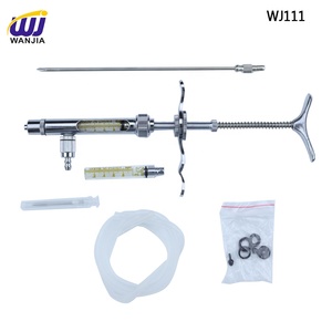 WANJIA 1ml <span class=keywords><strong>Seringue</strong></span> automatique continue pour volailles, injecteur vétérinaire réglable pour poulets et canards - Product Image 2