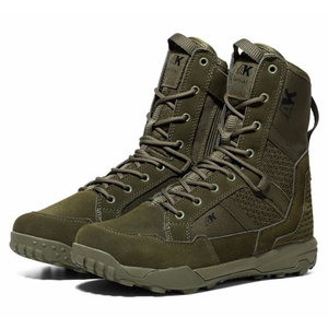 Botas de Combate Ligeras TSB4 Verdes, Color Coyote, Marrón y Negro, para Primavera, Otoño y Verano, 3 Estaciones, Zapatos de Gamuza, Botas AK - Product Image 6