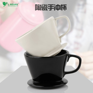 L-Beans ถ้วยกรองกาแฟเซรามิกแบบสามรู 101 สำหรับ 1-2 คน - Product Image 4
