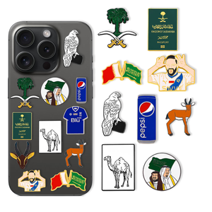 Hot bán biểu tượng tùy chỉnh dính Huy hiệu pin Kim Loại Tùy chỉnh cứng mềm men sticker cho trường hợp điện thoại - Product Image 1