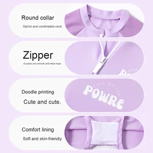 Quick-Drying Girls' One-Piece Skirt-Style <strong>Swimsuit</strong> Conservative Professional Training Design for <strong>Junior</strong> High School Students - Product Image 3