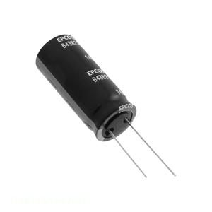 Condensador Original B41043A5478M 4700 uF de Aluminio con Orificio Pasante, 4700UF 20% 25V RADIAL - Product Image 1