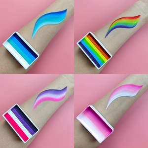 Suministros de <span class=keywords><strong>Pintura</strong></span> Corporal Multicolor, Fáciles de Limpiar y No Tóxicos, para Pintar la <span class=keywords><strong>Cara</strong></span> de los Niños - Product Image 4