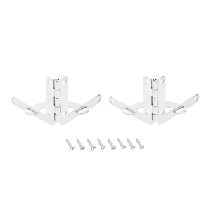Charnières pliantes à 90 degrés pour présentoir à bijoux, support de couvercle en forme de L, accessoires de quincaillerie pour boîte en bois - Product Image 6