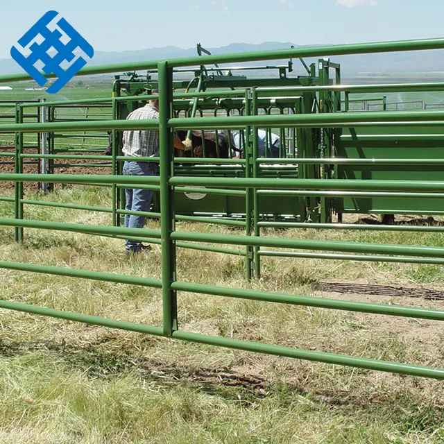 Durable Steel Farm Fence with Square Hole Trellis Gates Australia Style Square Wire Horse Deer Goat Cattle Poultry Security Use