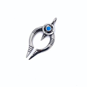 Eagle Eye Pendant <b>Titanium</b> Steel Men's Necklace Punk Style Themed Charm Everyday Wear 2160140 - Product Image 2
