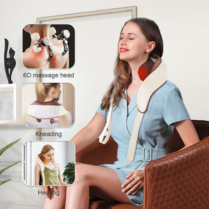 Bestseller 3D Kneten <span class=keywords><strong>Shiatsu</strong></span> Nacken-und Schulter massage gerät mit Heat Cervi cal Traction Feature Top Seller - Product Image 4