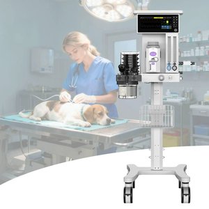 Máy gây mê an toàn cao hoàn chỉnh với màn hình bệnh nhân mquina de anestesia veterinaria - Product Image 1