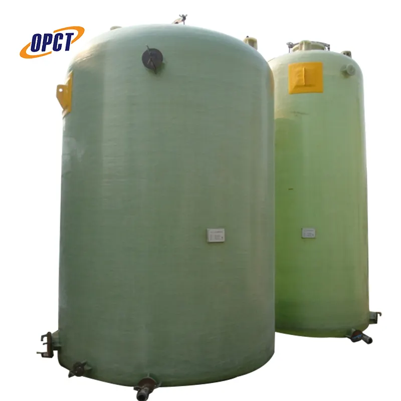 FRP 저장 탱크 물 펌핑 기계 공급 물 펌프 250 Psi 소형 Ro 펌프 1000 사용자 정의 ISO 장비 시스템 플랜트