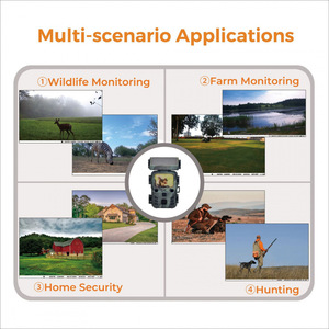 Suntek Trail <b>Camera</b> 50MP 4K <b>Solar</b> Powered With Ir Led For Wildlife Monitoring - Product Image 3