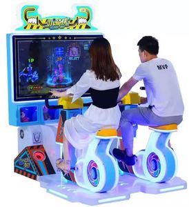 Children's Indoor Coin-Operated <b>Bicycle</b> Simulator Racing Arcade Game Machine Metal & Plastic English 2 Players 1 Year Warranty - Product Image 6