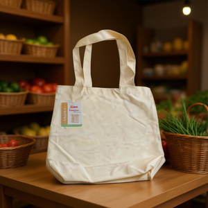 Borsa multiuso in tela Iln 28x35x10 cm per lo shopping e lo stoccaggio - Product Image 3