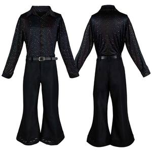Halloween Bell Bottoms Performance Clothing 70s Disco Hippie Hombres Nostálgico 80s Disfraz 2017 - Product Image 5