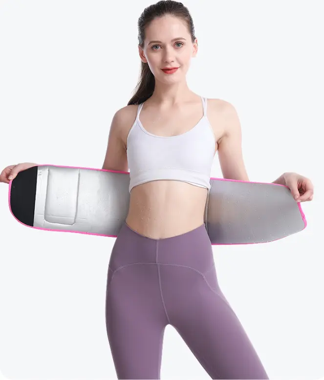 Plus size Stomach Wrap Adjustable Neoprene Women Men Gym Exercise Waist Trainer Sweat Belt