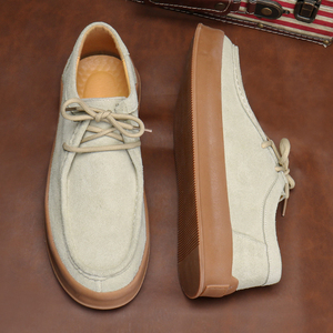 รองเท้านักธุรกิจรองเท้าเดินหนังวัวคุณภาพสูงรองเท้าโลฟเฟอร์ของผู้ชายรองเท้าชุดพื้นยาง - Product Image 1