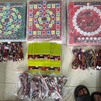Kit de machine de jeu de table d'intérieur DIY avec accepteur de pièces et plateau de jeu multi-jeux