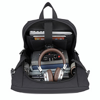 Tas Ransel Bisnis Multifungsi Unisex Kapasitas Besar, Tas Laptop Modis, Anti Maling USB, Tahan Air, Untuk Penggunaan Sehari-hari di Luar Ruangan