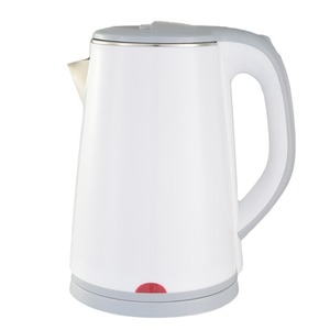 Electric Cordless <b>Kettle</b> White Stainless Steel Spout Push Button Lid 1.6-2.0L 1500W Auto Shut-off Digital Control for Home - Product Image 1