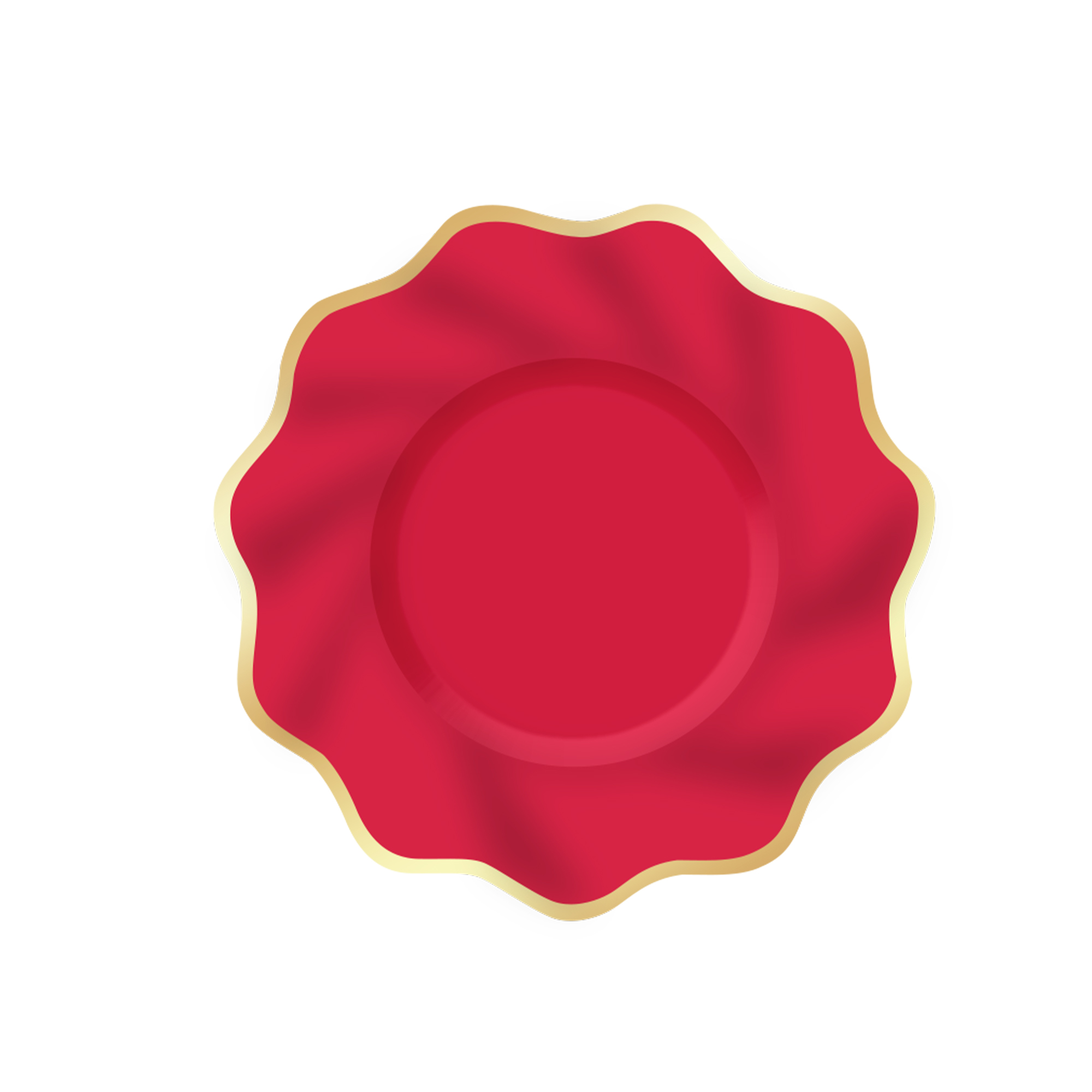 Plato de papel de 8.5 pulgadas * 8 unidades