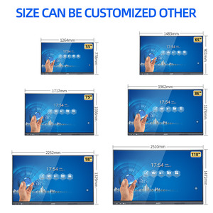 55/65 // 75/86/100/110 inch màn hình cảm ứng Bảng điều chỉnh thông minh kỹ thuật số bảng 4k bảng tương tác cho giảng dạy cuộc họp bảng thông minh - Product Image 6