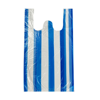 Sacs en plastique HDPE pour aliments, sacs en plastique PLA PBAT pour supermarchés, sacs pour légumes et fruits, impression couleur personnalisée