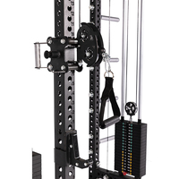 Rack de musculation commercial à câbles contrapoids, machine Smith multifonctionnelle de haute qualité