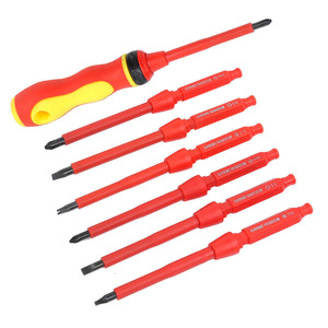 Insulated <b>Screwdriver</b> <b>Set</b> Flat & Magnetic Chrome Vanadium Steel Repair Tools Kit 2026 Magnetic Chrome Vanadium Steel Ensures Dur - Product Image 5