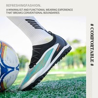 Chaussures de football pour jeunes, respirantes, de qualité supérieure, personnalisées OEM, professionnelles, à la mode, crampons TF