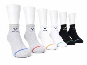 Lowcut Sports <b>Socks</b> 100% Cotton Breathable Solid Color With Customizable Logo For Daily Casual Wear Summer Style - Product Image 1