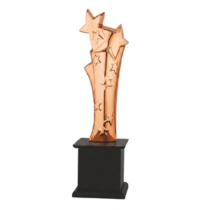 Trofeo de Metal Fundido a Presión, Duradero, con Grabado Láser e Impresión UV, Detalles Decorativos Premium, Portátil, para Regalos Empresariales - Product Image 1