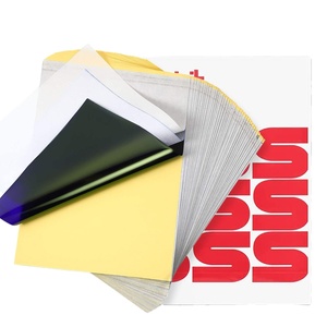 100 pièces jetable tatouage transfert copie papier A4 taille esprit thermique tatouage pochoir copieur imprimante Ppaer - Product Image 1