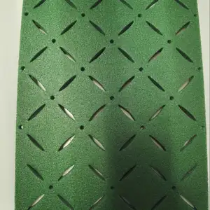 Meisen almofada de borracha macia ecológica XPE, almofada de choque para playground ao ar livre, campo de futebol, tapete de grama artificial de 10 mm