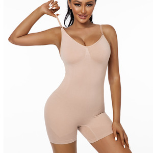 Wholesale Women's Tight Fitting Full Body Shaper Tummy Control Seamless Bodyshapers for Women <b>Shapewear</b> Breathable Underwear - Product Image 4