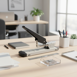 Großhandel Büro Binding Supplies Jumbo Buch bindung Hefter Handbuch Big Size Blatt Hoch leistungs hefter Maschine Riesen hefter - Product Image 6