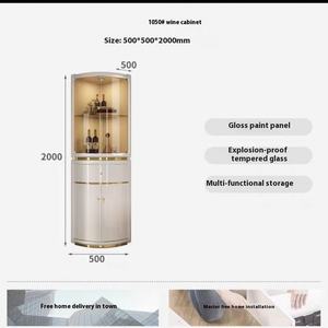 מותרות נגישות מותרות מפלדת אל חלד ארון תצוגה בפינת זכוכית biguanyuan - Product Image 6