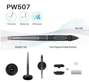 <span class=keywords><strong>Huion</strong></span> — écran tactile lcd numérique kamvas pro 13, pour dessin, avec stylet et interface type-c, <span class=keywords><strong>tablette</strong></span> - Product Image 2