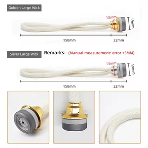 ไส้ตะเกียงเซรามิกสำหรับเตาอโรมาเธอราพีแบบใช้กับน้ำมันหอมระเหย 2 ชิ้น แบบใหม่ ใช้แทนไส้ตะเกียงเดิม อุปกรณ์เสริมสำหรับโคมไฟหอมในบ้าน - Product Image 4