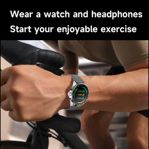 D9 2-in-1 TWS Smart Watch <b>with</b> Earphones Bluetooth Call NFC Heart Rate Sleep Monitor IP67 Waterproof Sports Fitness <b>Smartwatch</b> 2 - Product Image 3