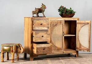 Mueble de Almacenamiento de Madera Maciza Pintado a Mano de Alta Calidad para Sala de Estar, Cocina, Hogar y Hotel, Venta al Por Mayor - Product Image 2